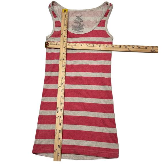 Vintage Striped Pink Must Have Layering Tank True To Size Size S Faded Glory - Picture 4 of 5